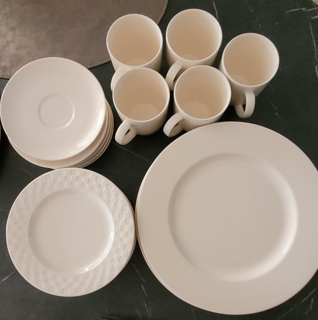 Servies: borden en bekers, Ophalen, Overige materialen, Overige typen, Zo goed als nieuw