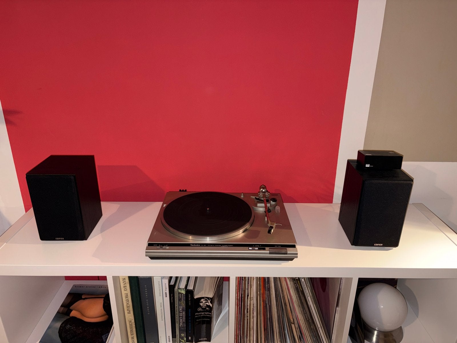 Technics SL-B31 Platenspeler met Edifier Speakers, Ophalen, Gebruikt, Automatisch, Platenspeler