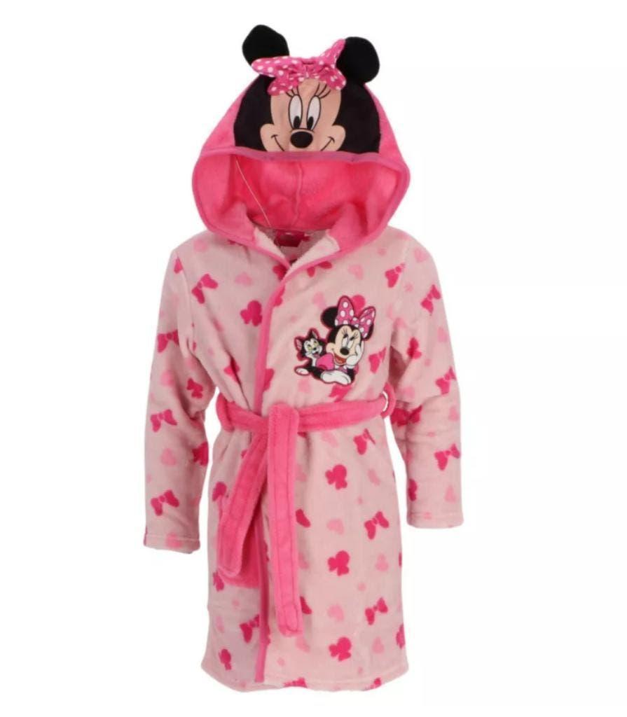 Minnie Mouse Badjas - Maat 110/116 -122/128 -134/140, Nacht- of Onderkleding, Meisje, Minnie Mouse, Nieuw