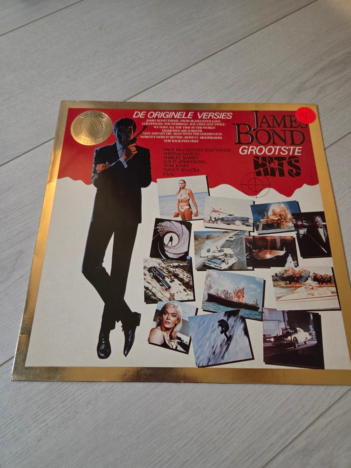 James Bond Grootste Hits LP - Originele Versies, Gebruikt, Ophalen of Verzenden, 12 inch, Complilatie