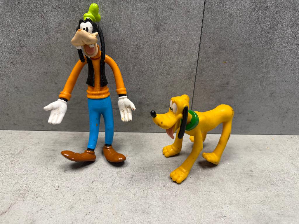 Buigzame Goofy en Pluto figuur - 11364, Ophalen of Verzenden, Zo goed als nieuw