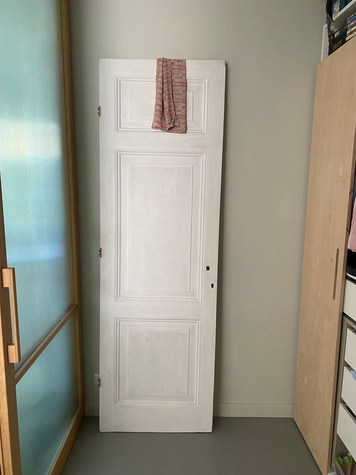Paneeldeur, Ophalen, Minder dan 80 cm, Binnendeur, Zo goed als nieuw
