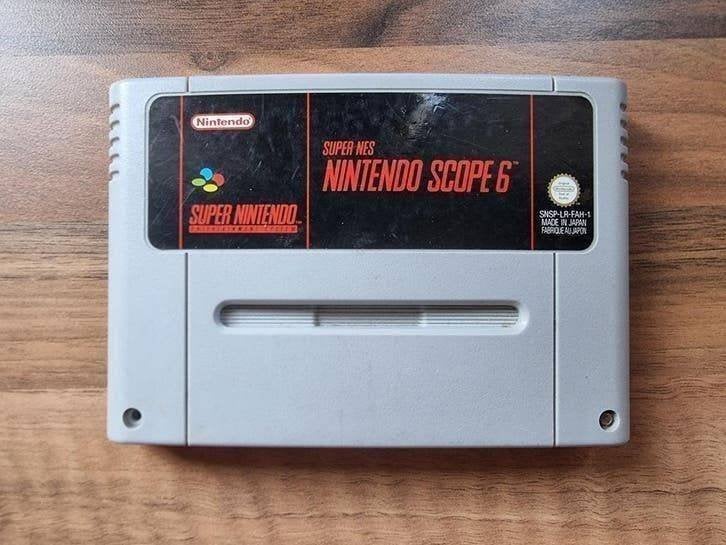 Nintendo Scope 6, Spelcomputers en Games, Games | Nintendo Super NES, 1 speler, Racen en Vliegen, Ophalen of Verzenden, Zo goed als nieuw