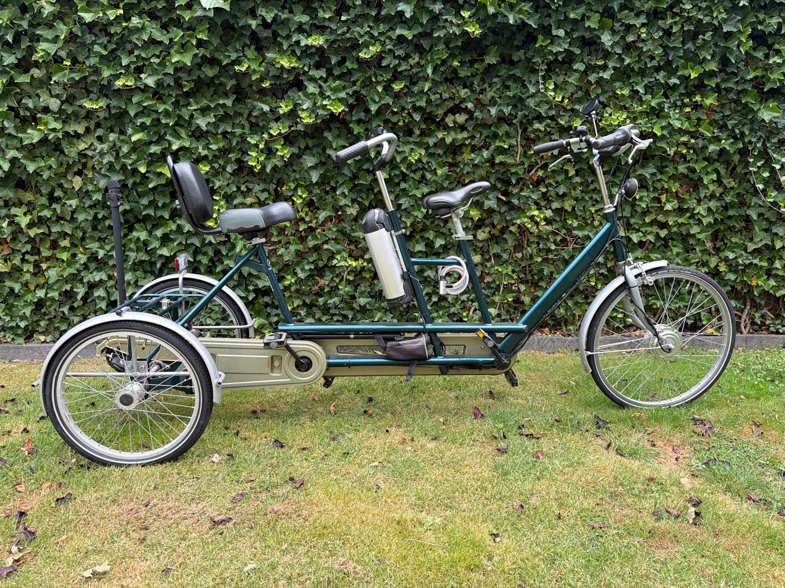 Van Raam Duofiets - tandem, driewieler , Samen Fietsen, Fietsen en Brommers, Fietsen | Driewielfietsen, Ophalen, Gebruikt, Trommelrem