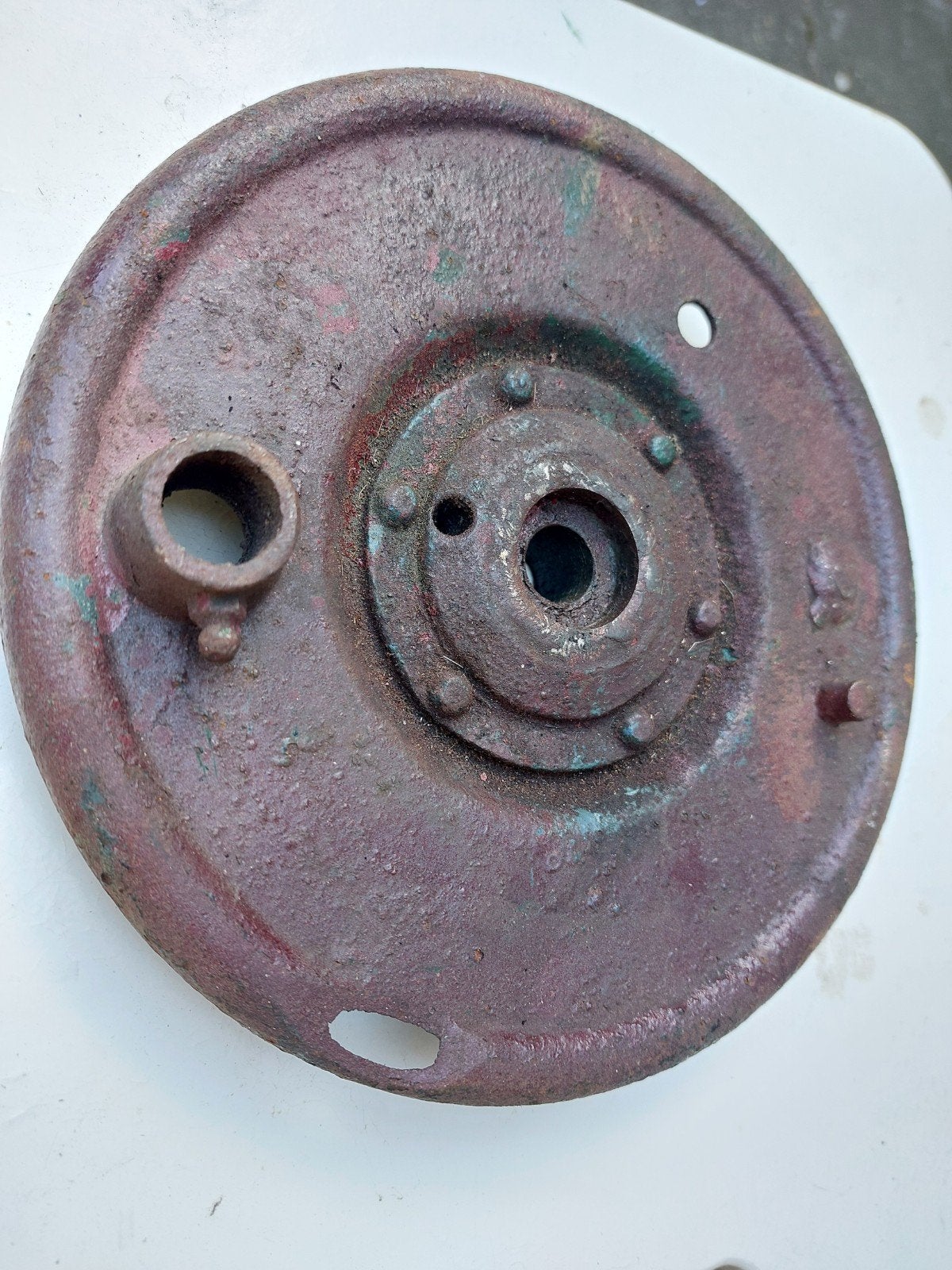 Harley Davidson ankerplaat Knucklehead/panhead, Motoren, Ophalen of Verzenden