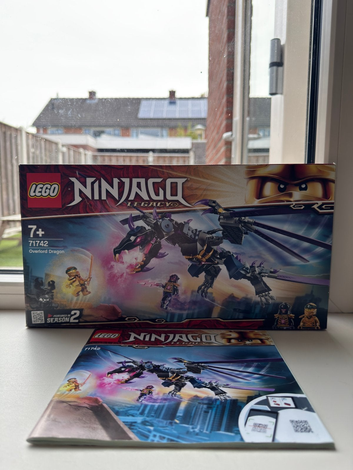 LEGO Ninjago 71742 Overlord Draak Compleet, Ophalen of Verzenden, Zo goed als nieuw