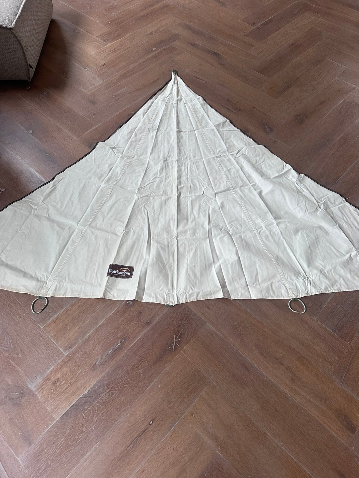 Driehoekig windscherm Holtkamper Cocoon, Caravans en Kamperen, Kampeeraccessoires, Ophalen of Verzenden, Zo goed als nieuw