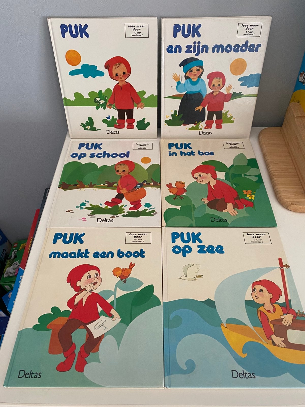 6 boeken van Puk, Ophalen of Verzenden, Gelezen, Fictie algemeen
