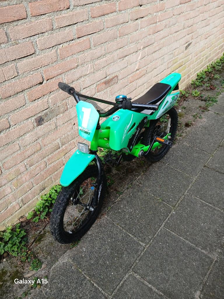 Fiets 16 inch 'crossmotor' ' fatbike', Ophalen, 16 inch