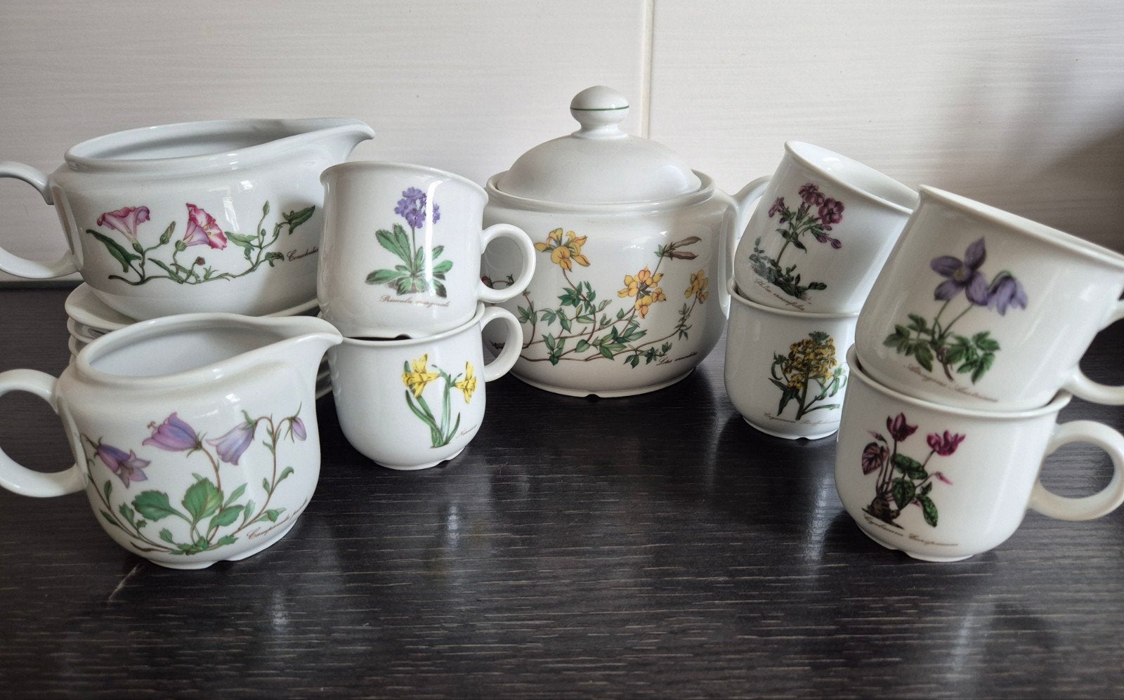 Seltmann Weiden Bavaria Compact servies met bloemmotief, Antiek en Kunst, Antiek | Servies compleet, Ophalen of Verzenden