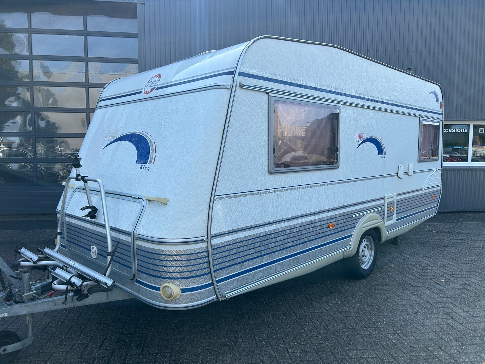 TEC Travel king 490TK Lengte bedden - Luifel - BJ2002!, T.E.C., Schokbreker, Bedrijf, Treinzit