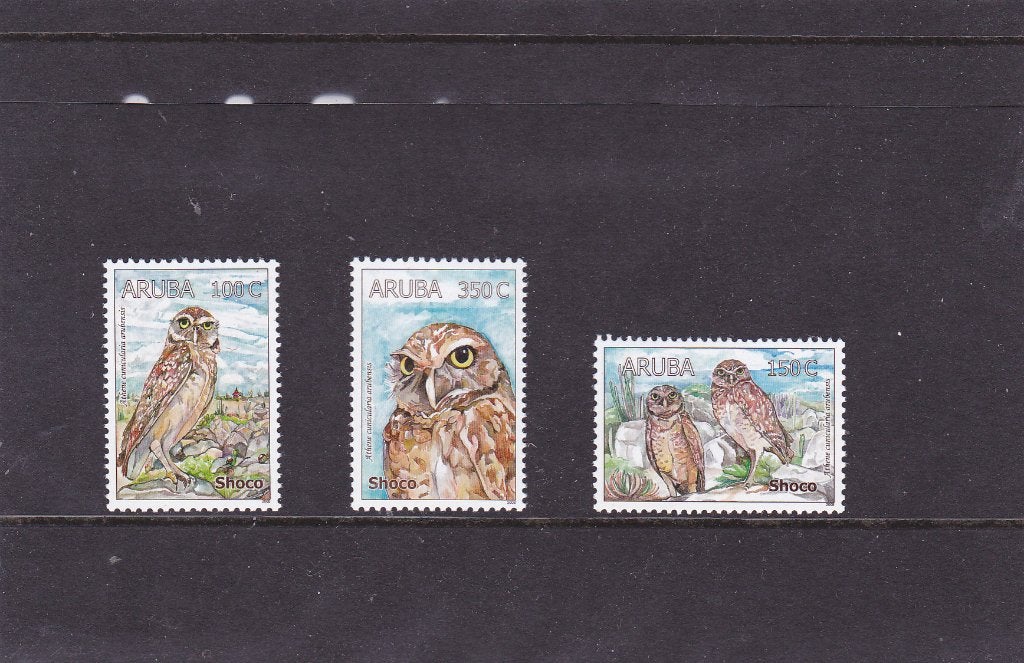 Aruba 400/02 Vogels Uilen 2008 (673), Ophalen of Verzenden, Postfris