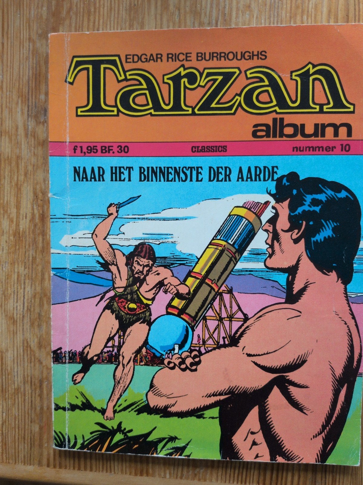 Tarzan strip 1973, Gelezen, Eén stripboek, Ophalen of Verzenden, Edgar Rice Burroughs