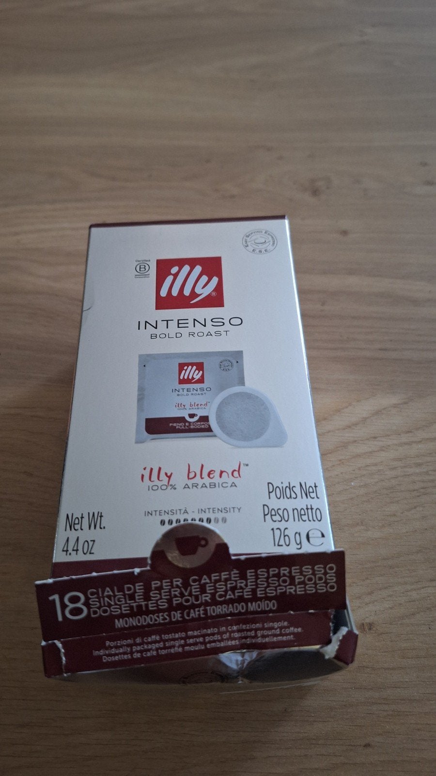 Illy Intenso Bold Roast E.S.E. Servings (17 stuks), Ophalen of Verzenden