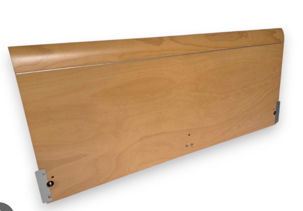 Gezocht: Hoofdbord Auping Auronde beuken 180 cm, Tweepersoons, Ophalen of Verzenden, Zo goed als nieuw, 180 cm