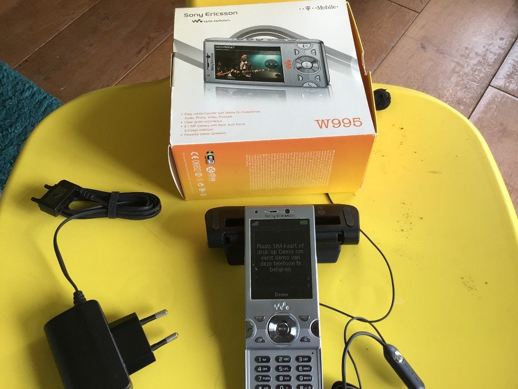 Sony Ericsson W 995 telefoon, Schuifmodel, Overige systemen, Ophalen of Verzenden, Zo goed als nieuw