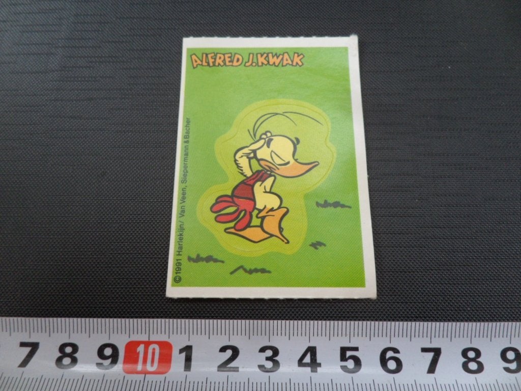 sticker strip alfred j. kwak - milky way #10, Verzamelen, Ophalen of Verzenden, Zo goed als nieuw