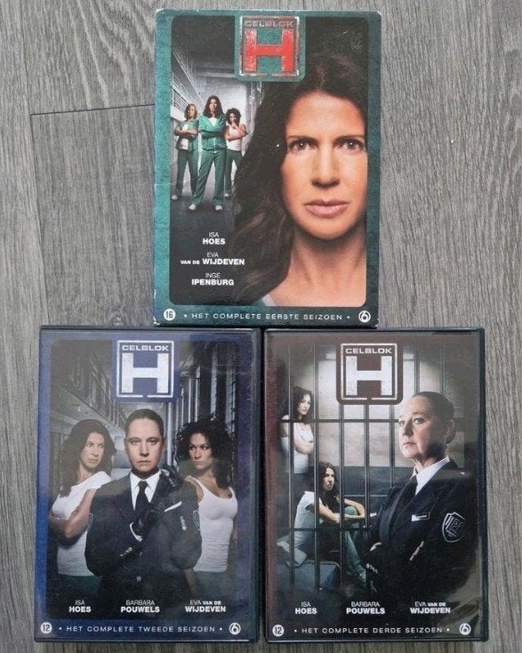 Celblok H - Seizoen 1, 2 en 3 (DVD Boxset), Ophalen of Verzenden, Gebruikt