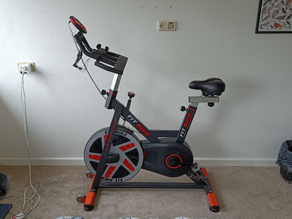 Fitbike Magnetic Basic exercise bike, Ophalen, Gebruikt, Metaal, Benen