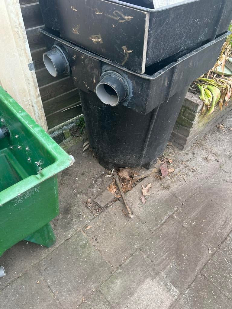 Vijver bakken, Ophalen, Gebruikt, Vijverbak