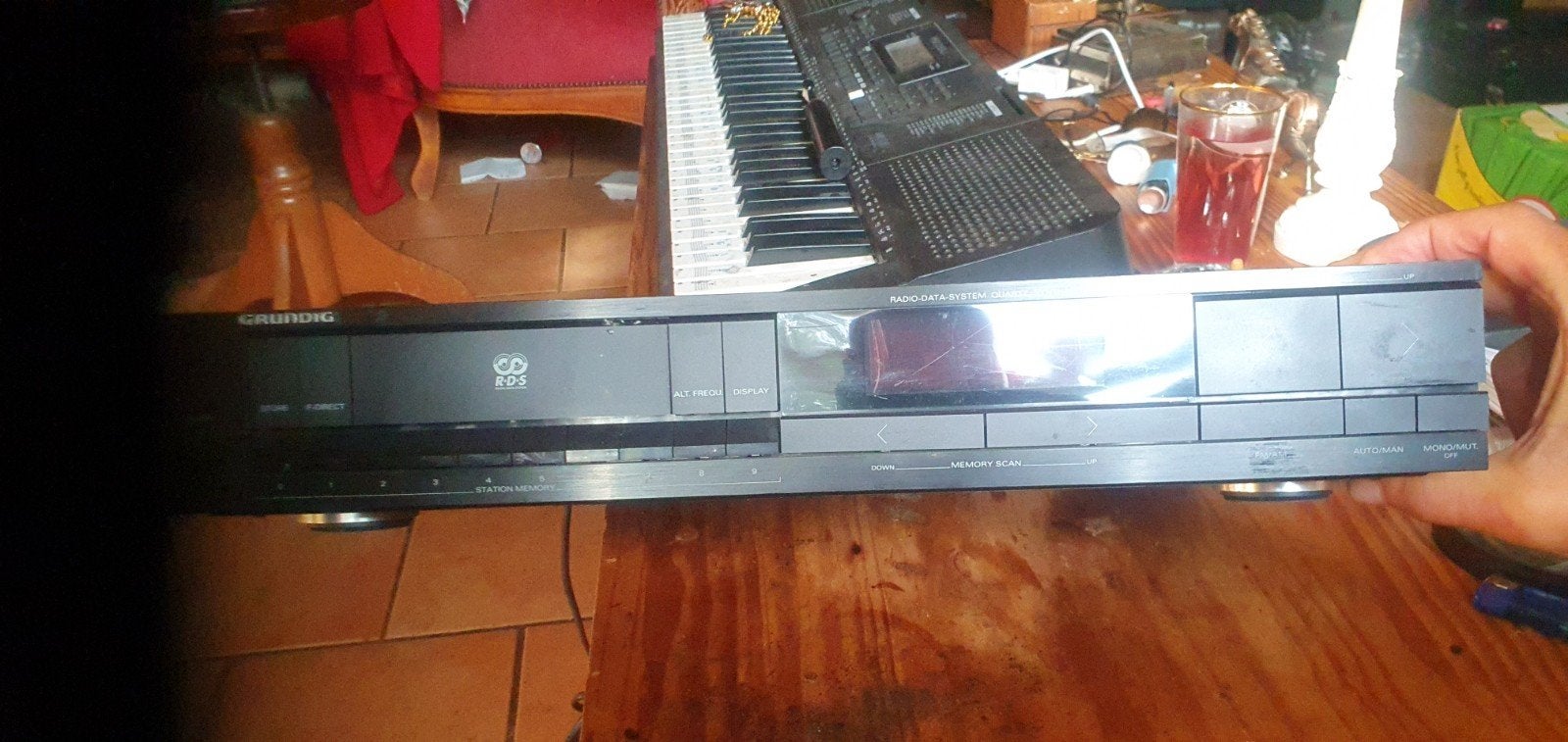 Grundig CD RDS Speler - Goede Staat, Ophalen of Verzenden, Gebruikt, Met radio