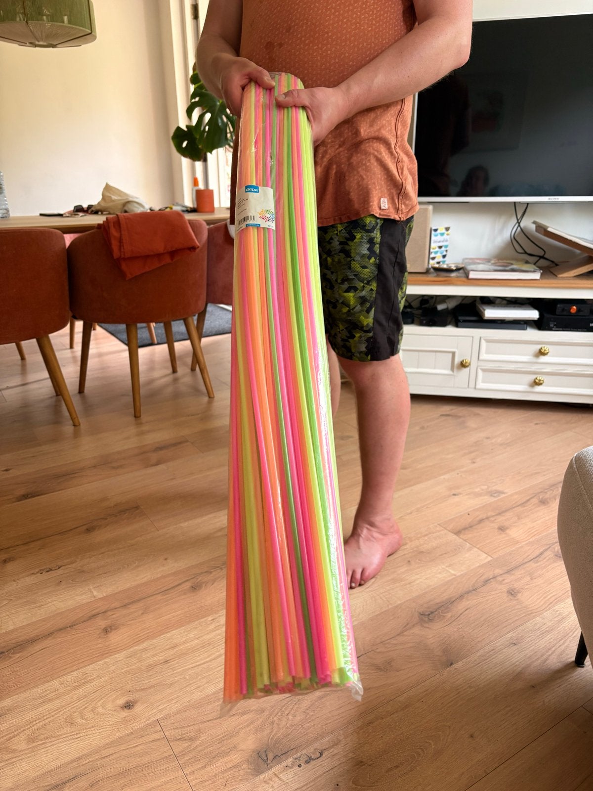 Plastic rietjes van 1 meter, Ophalen of Verzenden, Nieuw