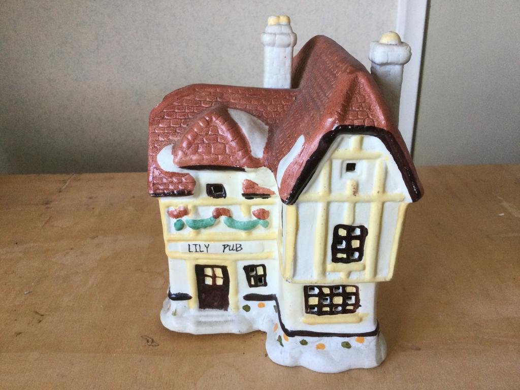 Kerst ( Winter) huisje, Ophalen of Verzenden