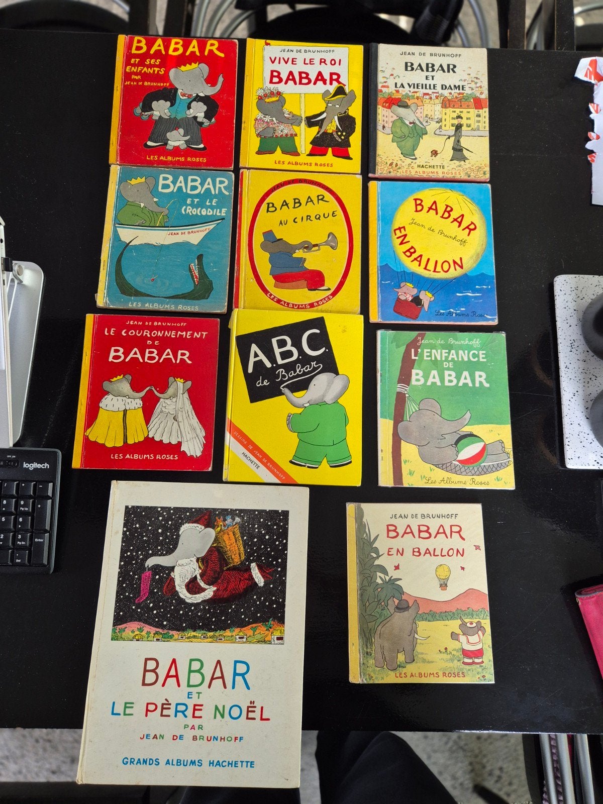 11 Franstalige Babar boekjes - Jean de Brunhoff, Boeken, Ophalen of Verzenden, Gelezen, Jean de Brunhoff