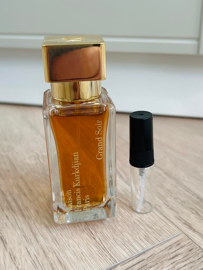 Maison Francis Kurkdjian Grand Soir Eau de Parfum 2,5ml, Ophalen of Verzenden, Nieuw, Proef of Tester