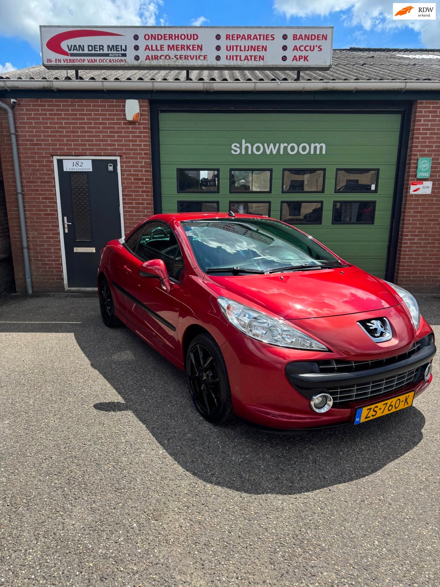 Peugeot 207 CC 1.6 VTi, Auto's, Voorwielaandrijving, 15 km/l, Gebruikt, 4 cilinders