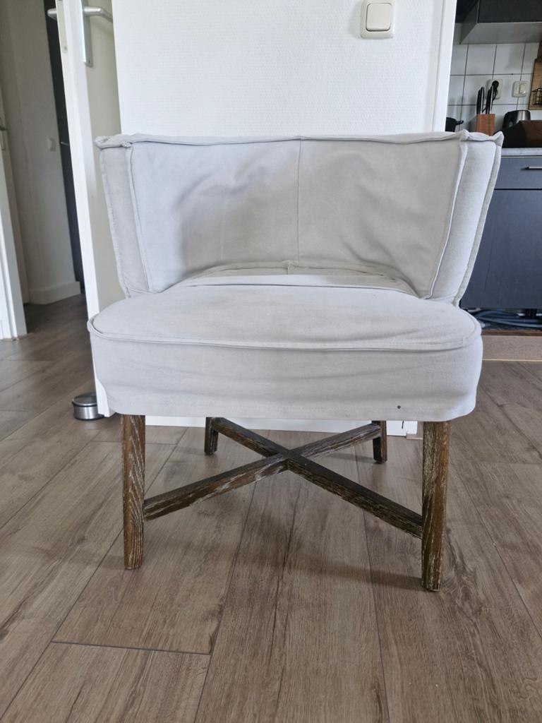 Stoel/fauteuil, Huis en Inrichting, Fauteuils, Ophalen of Verzenden, Zo goed als nieuw, 75 tot 100 cm, Minder dan 50 cm