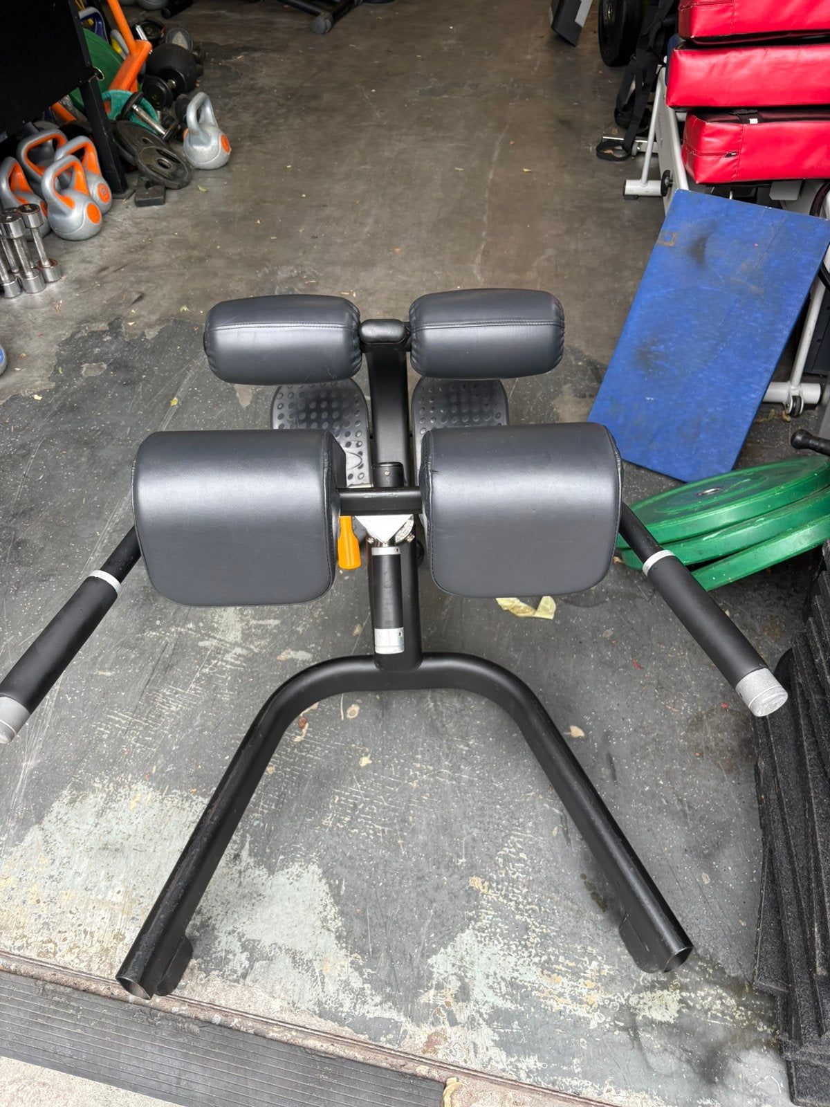 Matrix rug trainer back extension hyperextensie bench, Ophalen, Gebruikt, Rug, Bench
