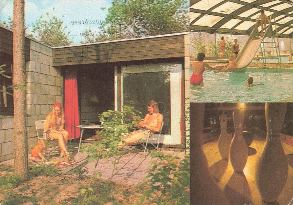 Sporthuis Centrum, Het Meerdal, America, Ophalen of Verzenden, 1960 tot 1980, Gelopen, Limburg