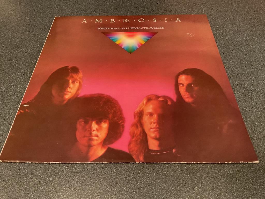Ambrosia - Somewhere I’ve never travelled Vinyl LP, Cd's en Dvd's, Vinyl | Rock, Ophalen of Verzenden, Gebruikt, 12 inch, Rock-'n-Roll