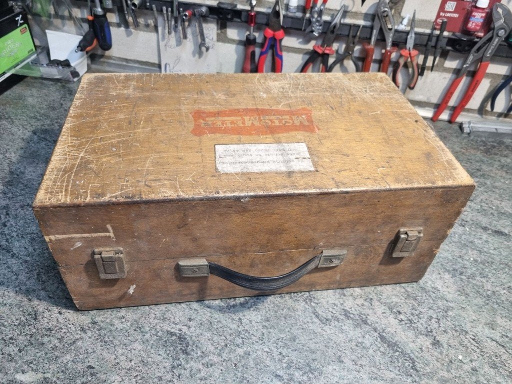 Remvertragings en pedaalkracht schrijver MOTOMETER, Auto-onderdelen, Ophalen of Verzenden, Gebruikt, Oldtimer onderdelen
