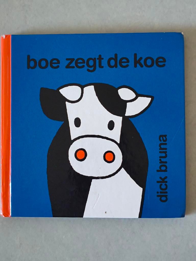 Boe zegt de koe - Dick Bruna (kartonboekje), Ophalen of Verzenden, Gelezen, Dick Bruna, 0 tot 6 maanden