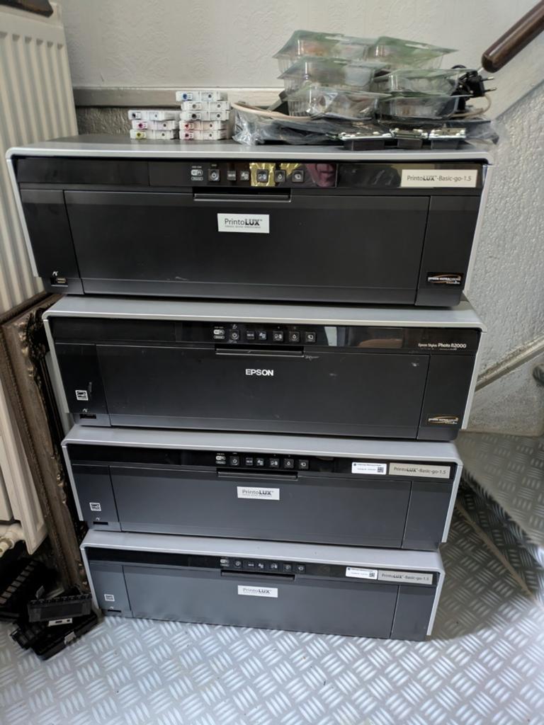 Epson Stylus Photo R2000 printers (4 stuks), Ophalen, Gebruikt, Fotoprinter, Kleur printen