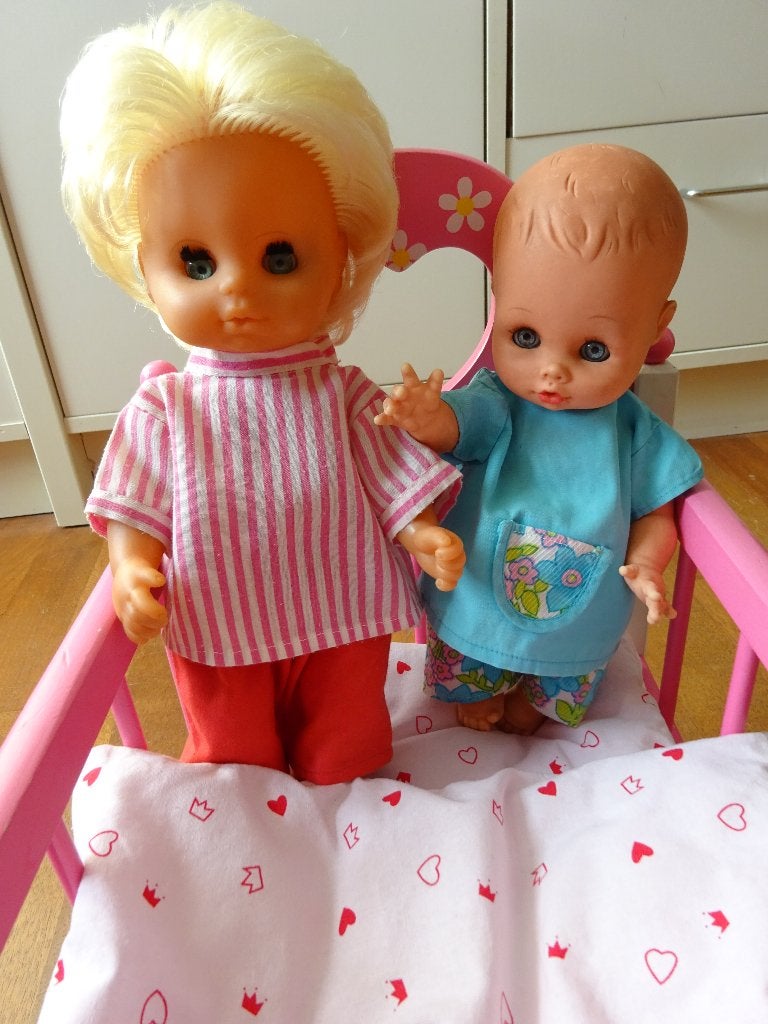 Twee poppen, Ophalen, Gebruikt, Babypop