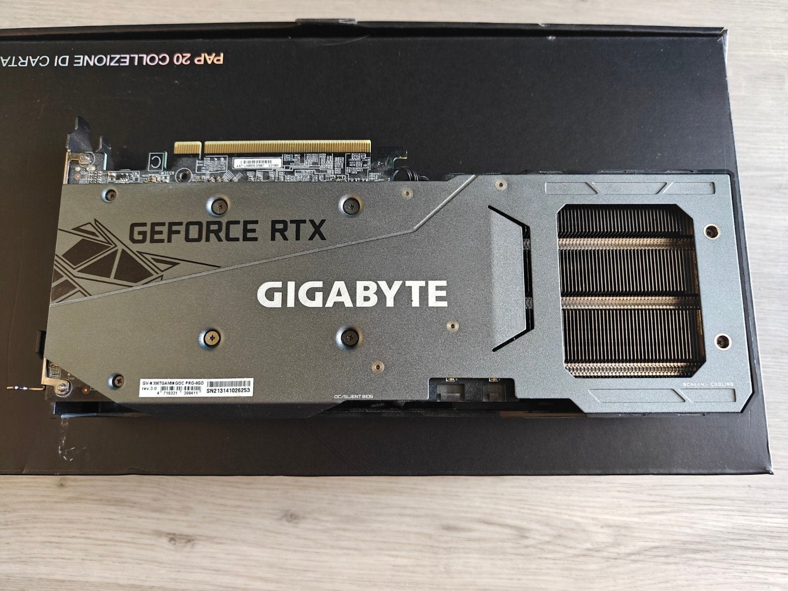 Gigabyte GeForce RTX 3060ti 8GB, Computers en Software, Videokaarten, Gebruikt, GDDR6, PCI-Express 4, Ophalen of Verzenden