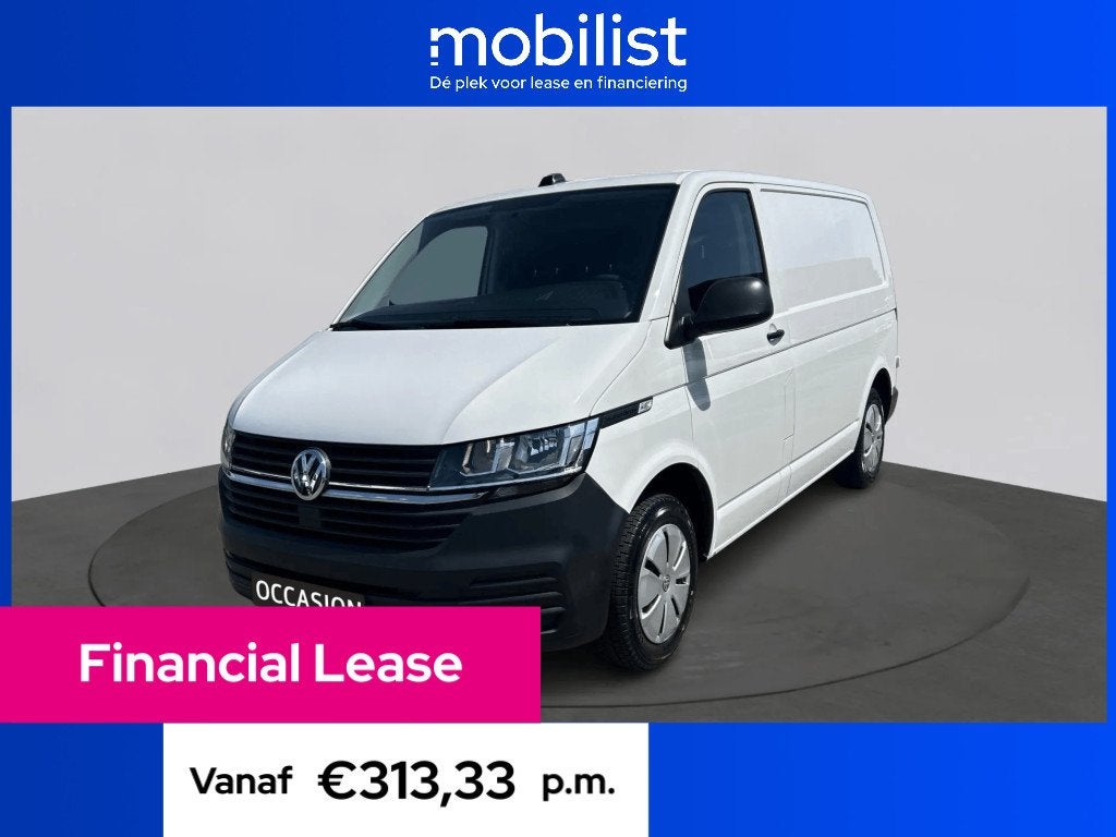 Volkswagen Transporter L1H1 90pk Economy Business (bj 2022), Start-stop-systeem, Gebruikt, Overige carrosserieën, Wit