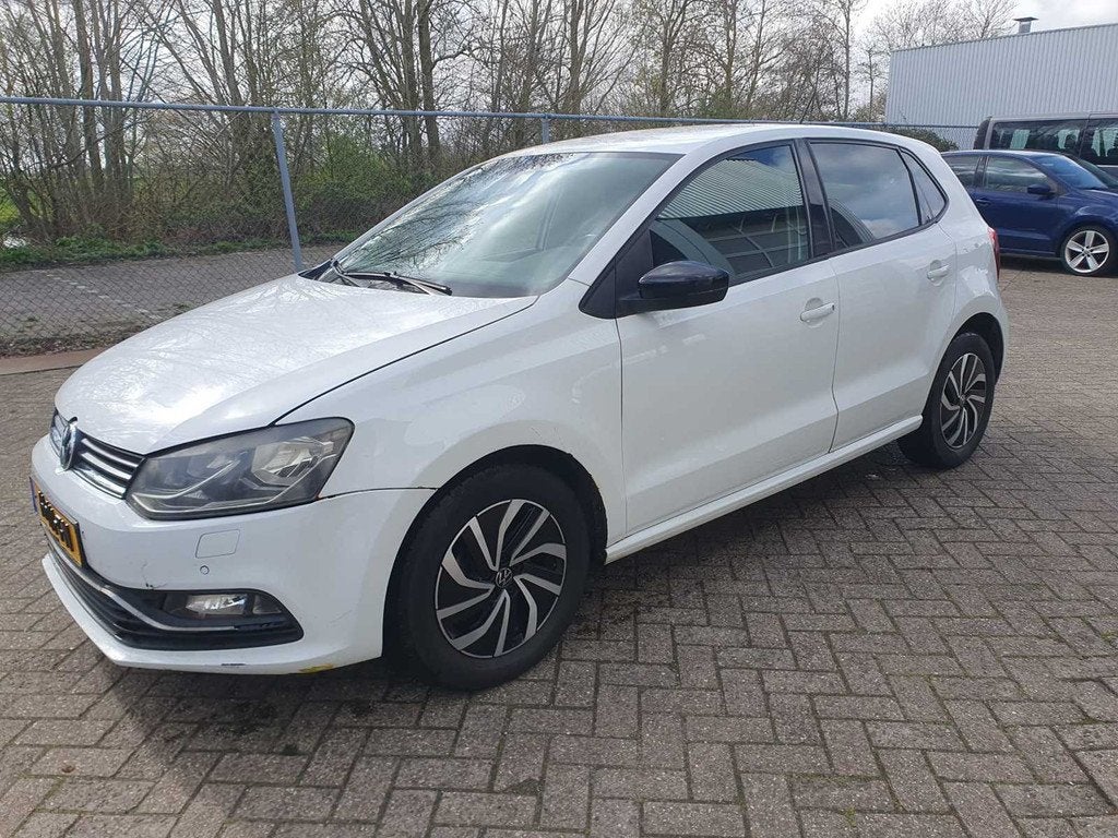 Volkswagen Polo 1.2 TSI Highline, H-111-FN, Euro 6, 4 cilinders, Wit, Bedrijf