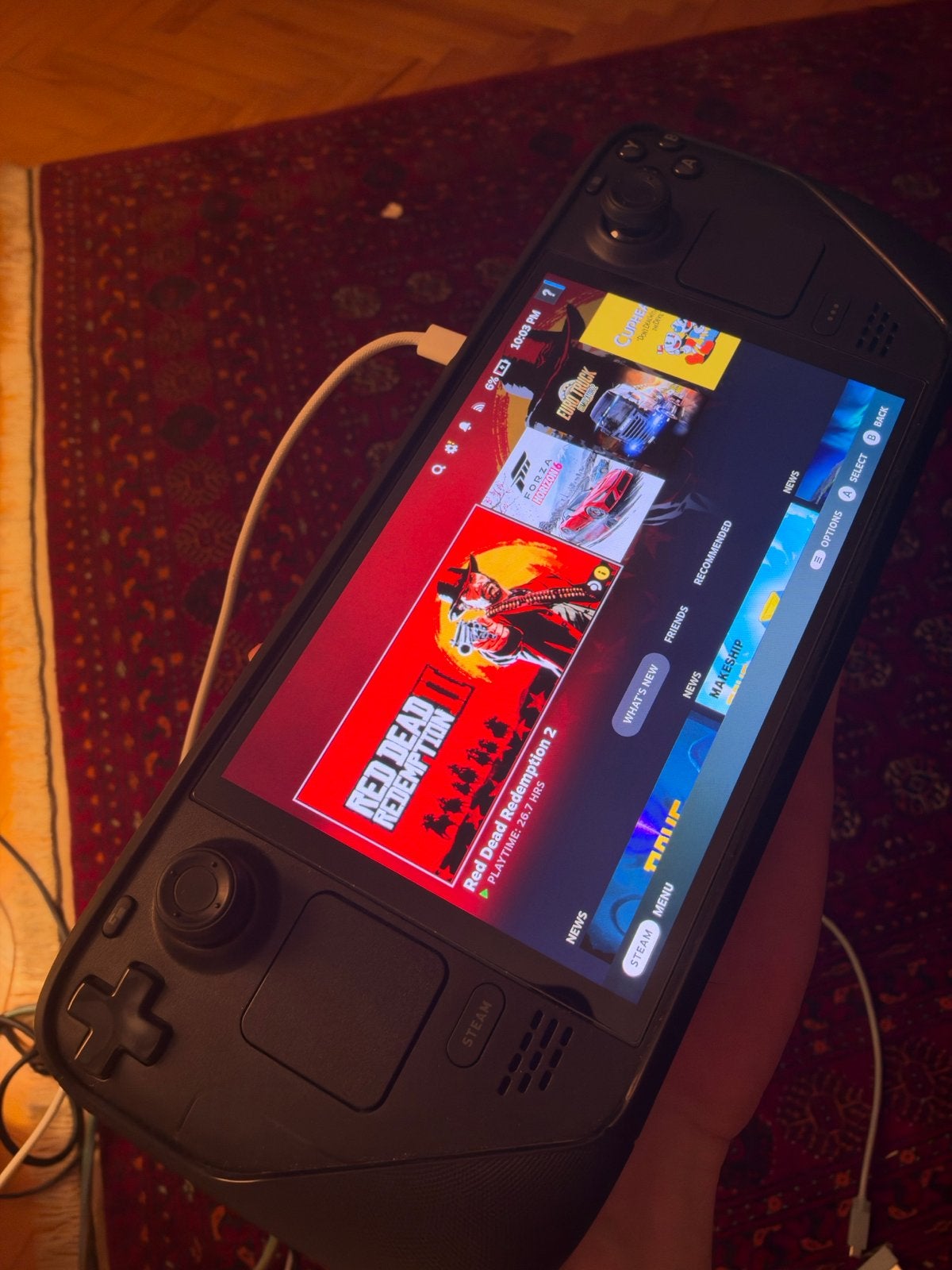 Steam Deck OLED 512GB - 100% Batterij, Direct van Steam, Spelcomputers en Games, Ophalen, Valve, Zo goed als nieuw