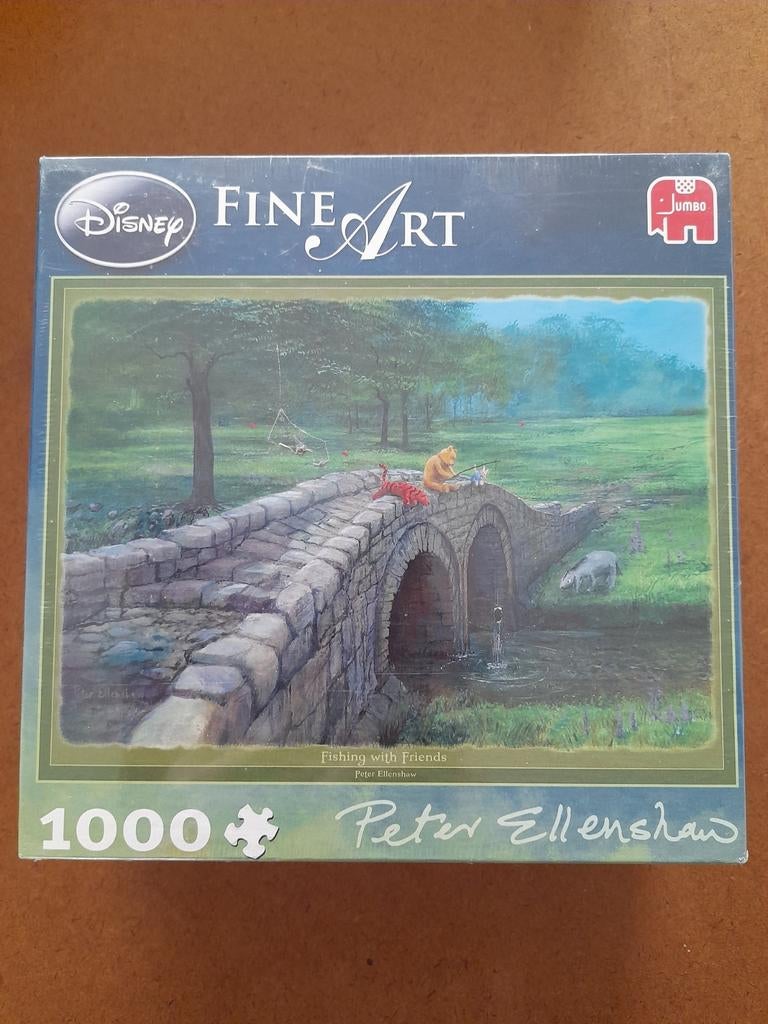 2 Disney Fine Art Puzzels Peter Ellenshaw - Nieuw - € 10 pst, Ophalen of Verzenden, 500 t/m 1500 stukjes, Nieuw, Legpuzzel
