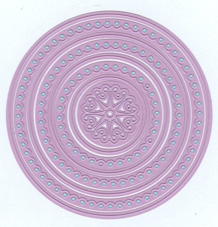 Nellies round scalloped MFD 079, Ophalen of Verzenden, Nieuw, Fantasie, Pons of Mal