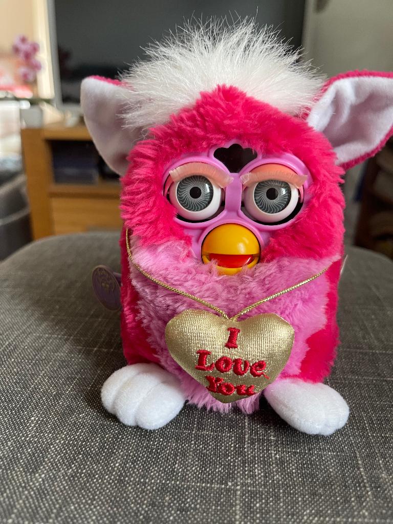 Vintage zeldzame Furby Valentijn collectors item werkend!!!, Ophalen, Gebruikt