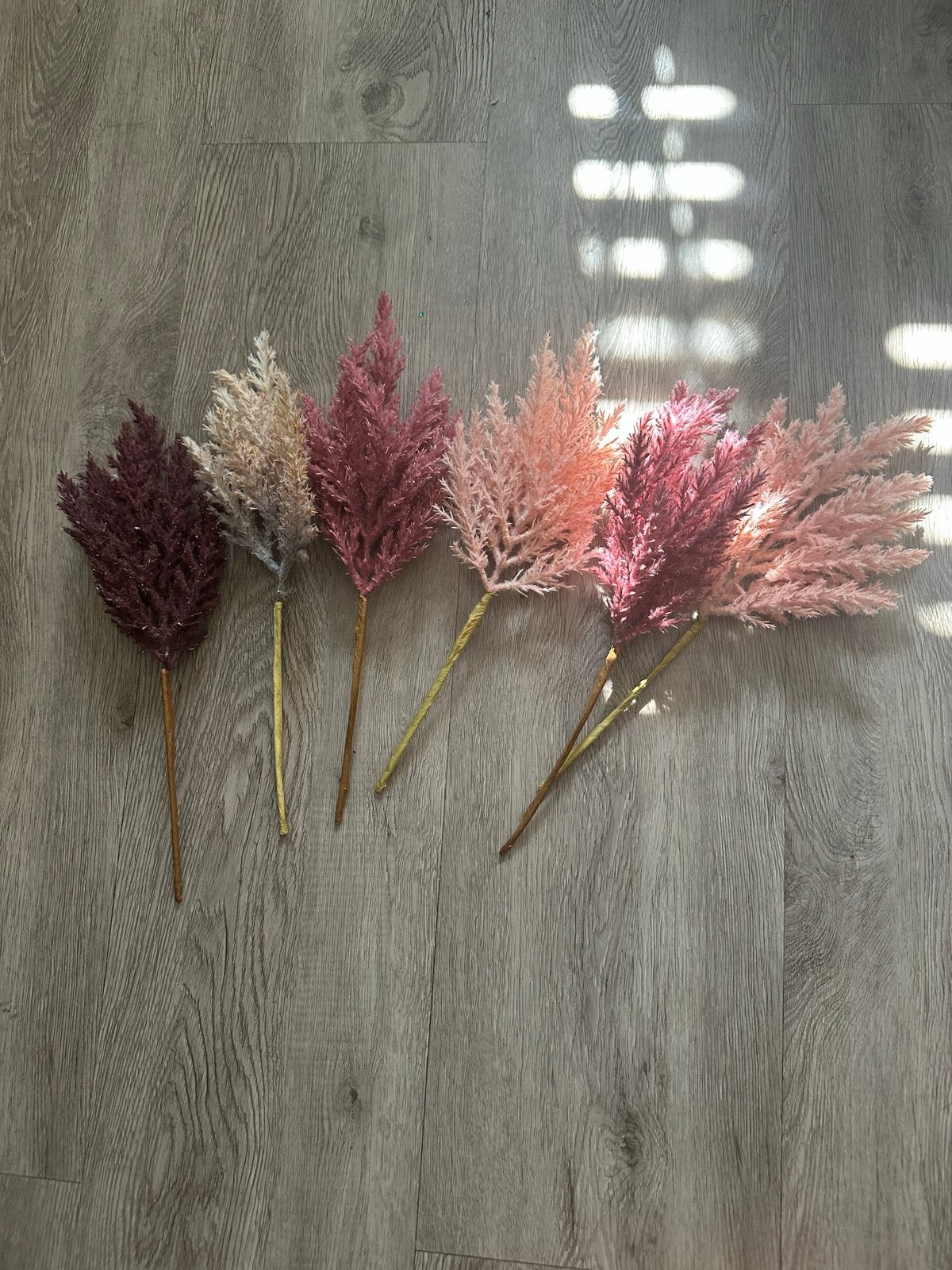 Decoratieve pluimen in diverse roze tinten, Meerkleurig, Boho, Nieuw, Ophalen of Verzenden