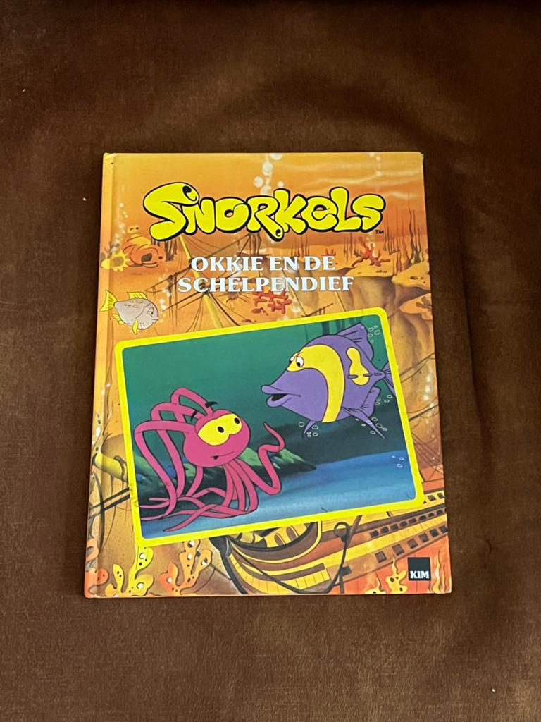Snorkels: Okkie en de Schelpendief - Vintage Kinderboek, Ophalen of Verzenden, Gelezen, Fictie algemeen