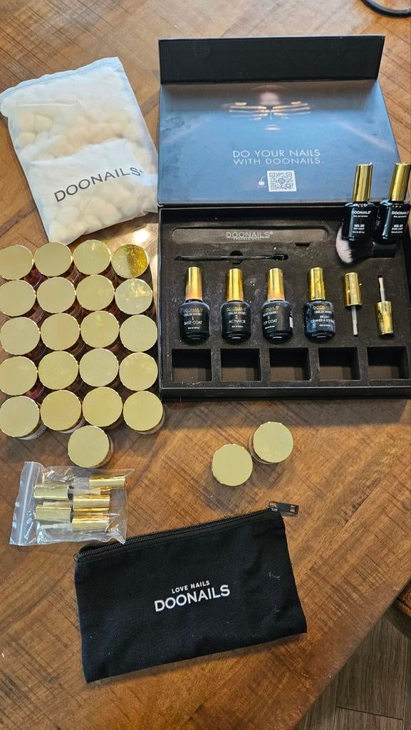 Doonails Powderdip Starterset met extra kleuren, Ophalen of Verzenden, Zo goed als nieuw, Overige typen