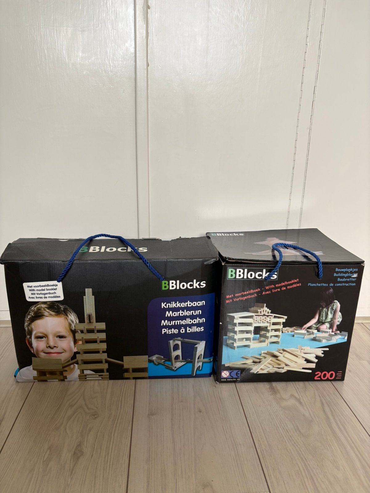 BBlocks Knikkerbaan en Aanvullende Set 200 Stuks, Kinderen en Baby's, Ophalen, Gebruikt, Overige merken