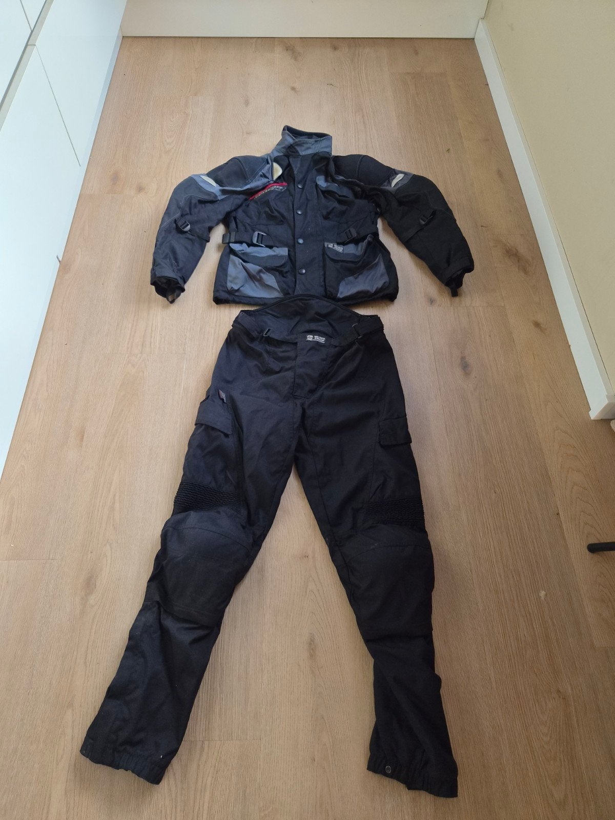 Motorpak textiel wind en waterdicht maat M, Motoren, Tweedehands, Heren, Combipak, Clover